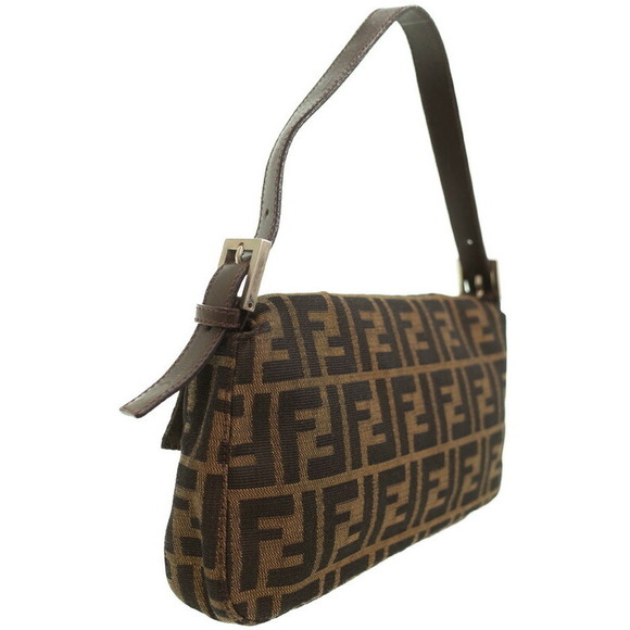 Fendi Handbags - Fendi Shoulder Bucket Mamma Bag Semi Zucca